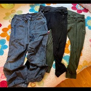 Lot girls size 6 joggers Crewcuts and Tea Collection